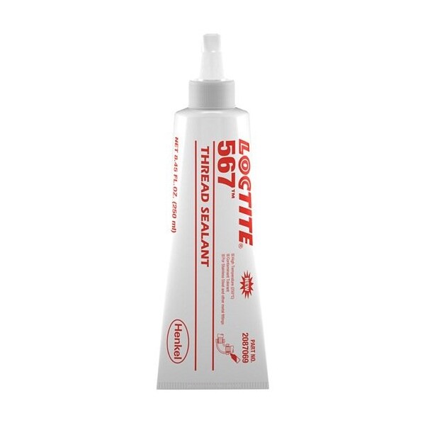 Henkel Thread Sealant, High Temperature, Tube, 250 Ml 567 250ML IDH 2087069 - main